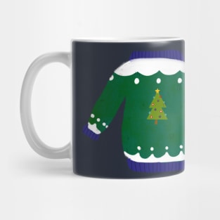 Christmas sweater Tree Mug